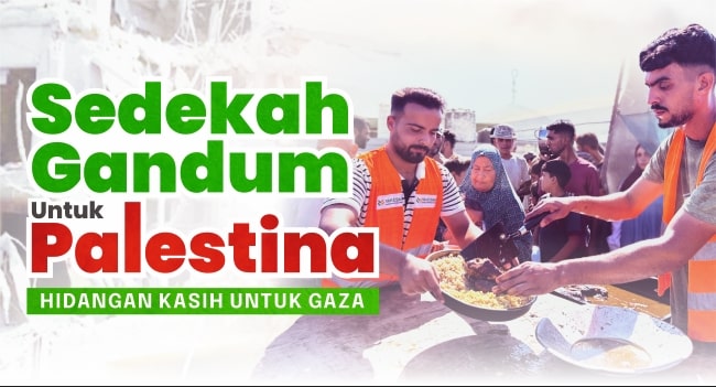 Sedekah Gandum Palestina